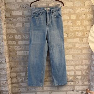 Abercrombie & Fitch 90’s Relaxed High Rise Jean 27 short. Curve Love